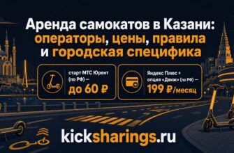 аренда самокатов казань