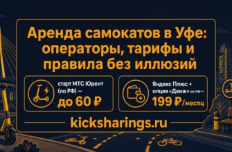 аренда самокатов уфа