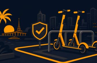Whoosh совместно с властями Сочи создали безопасные парковки для электросамокатов